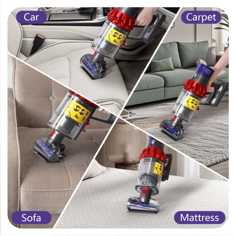 OTTWL Mini Motorized Brush Head Compatible with Dyson V7 V8 V10 V11 V15 Vacuum Cleaners - Pet Hair Removal Vacuum Attachment - Hair Screw Tool for Carpeted Stairs, Couch/Sofa Cushions, Car Carpet - Image 4