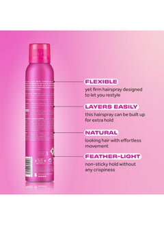 Lee Stafford Flexible Hold Hairspray 200Ml  - Image 3