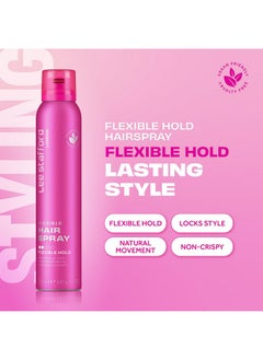 Lee Stafford Flexible Hold Hairspray 200Ml  - Image 2