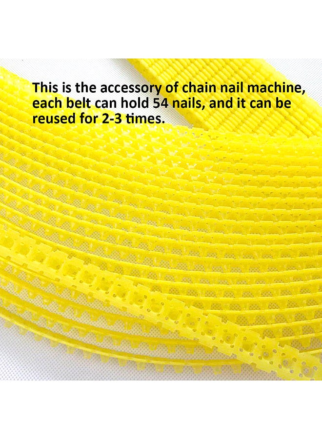 20pcs Empty Chain without Nails Automatic Chain Nail Machine Accessories of 54 Holes Each Belt  - Image 3