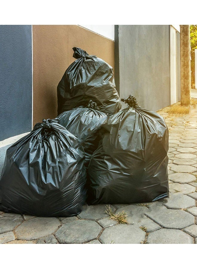 50 Gallon Trash Bags for Toter, (Value Pack 50 Count) 50 Gal Trash Bags Outdoor Garbage Can Liner for Contractors, Industrial, Home, Kitchen, Commercial, Yard, Lawn, Leaves 31.5" x 35.5" (Approx. 80 cm x 90 cm) - Image 5