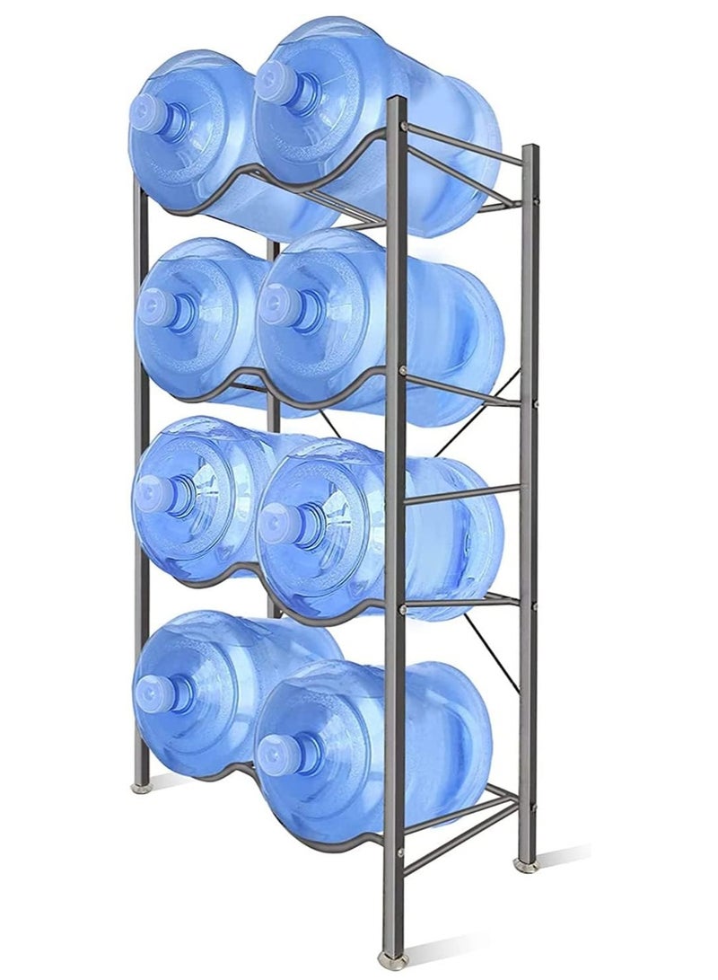 DubaiGallery Water Cooler Jug Rack, Heavy Duty Water Bottle Holder Storage Rack for 5 Gallon Water Dispenser, Save Space - Image 1