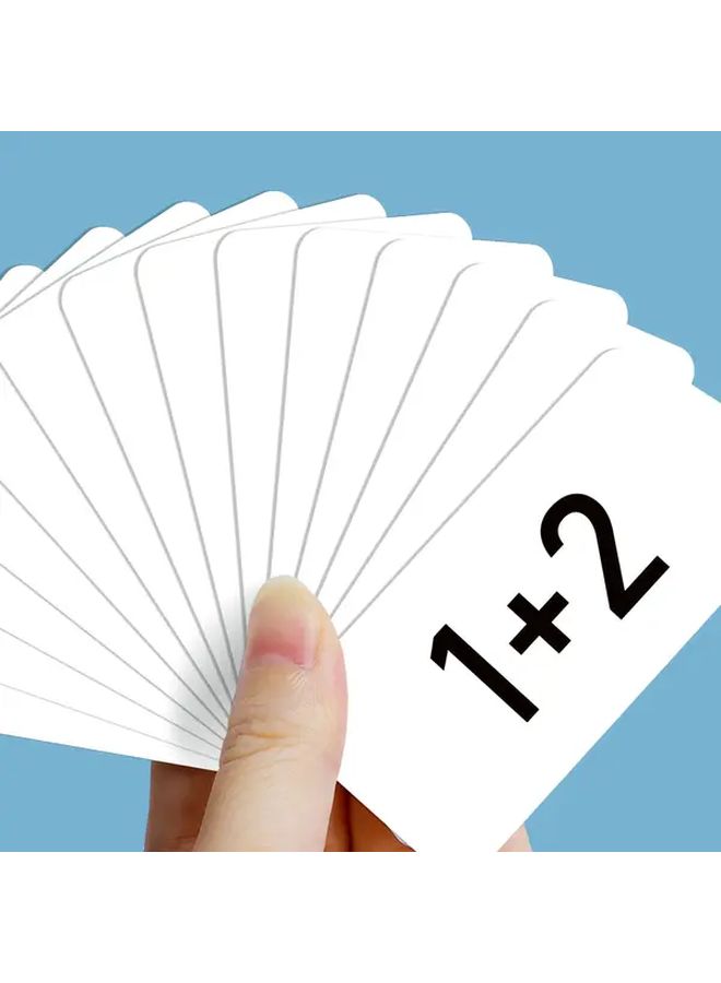 Complete Math Learning Set 270 Addition Subtraction Flashcards Durable Paper Cards - Image 4
