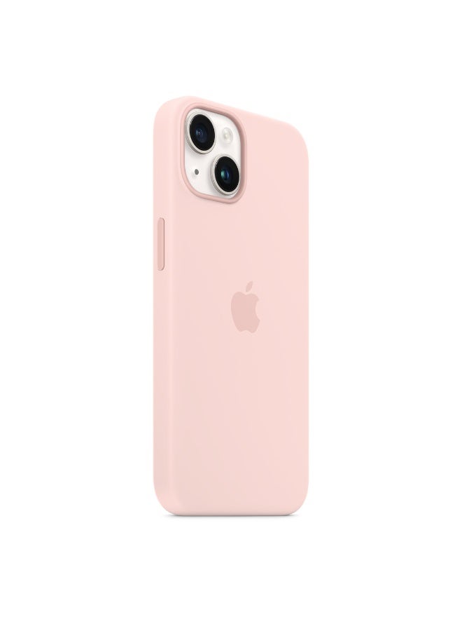 فريق ديلوكس غلاف سيليكون آيفون 14 مع MagSafe (Chalk Pink) - Image 2