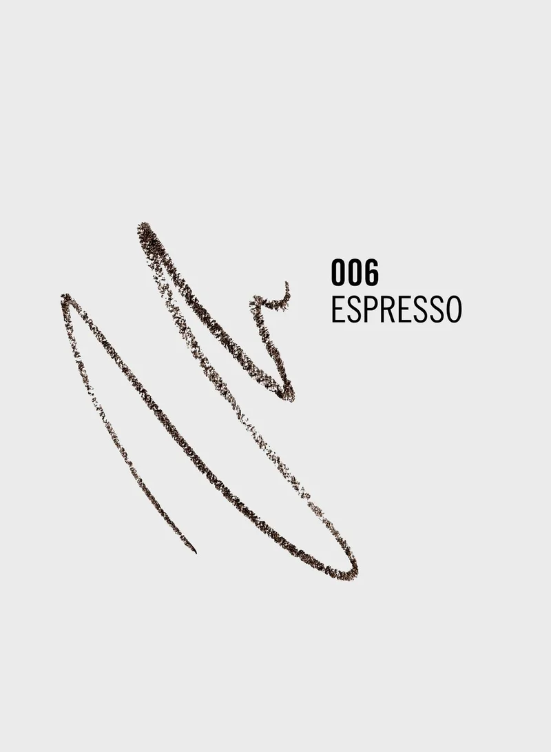 RIMMEL LONDON Rimmel Kind & Free Brow Definer - 006 - Espresso, 0.9G