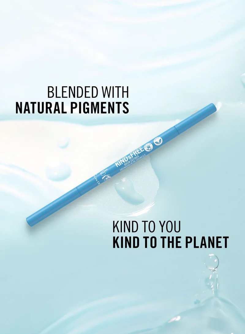 RIMMEL LONDON Rimmel Kind & Free Brow Definer - 006 - Espresso, 0.9G
