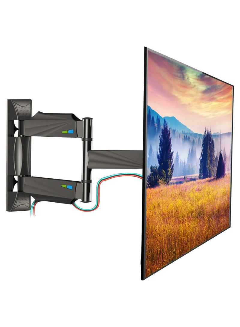 GUDOO TV Wall Mount, Full Motion TV Wall Bracket for Most 32-60 Inch TV/Flat Screen/LED/LCD/Monitors, Swivel Tilt TV Stand With Articulating Arms, Rotating, Max VESA 400x400mm - Image 1