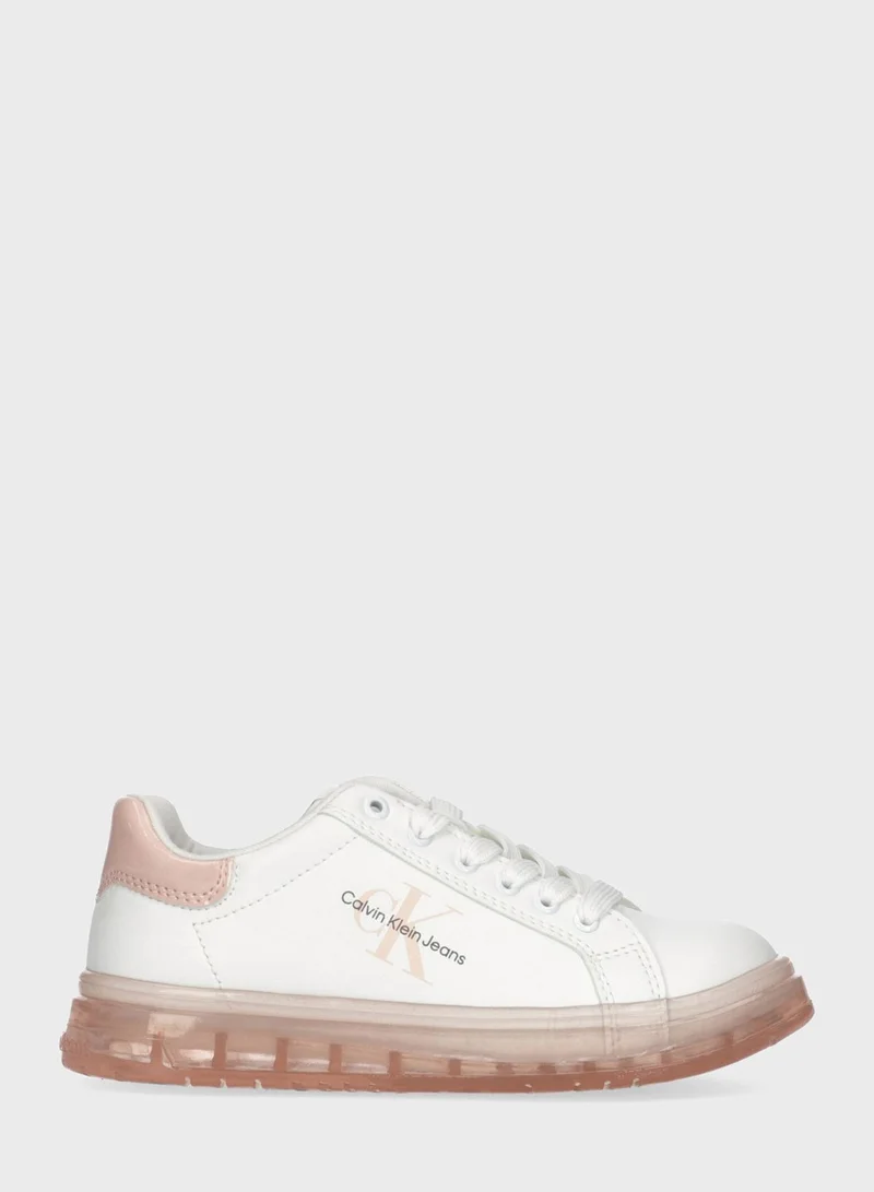 Calvin Klein Jeans Kids Lace Up Sneakers