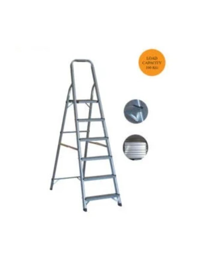 KNP Heavy Duty Dual Purpose Aluminum Ladder 5 Steps - Image 2