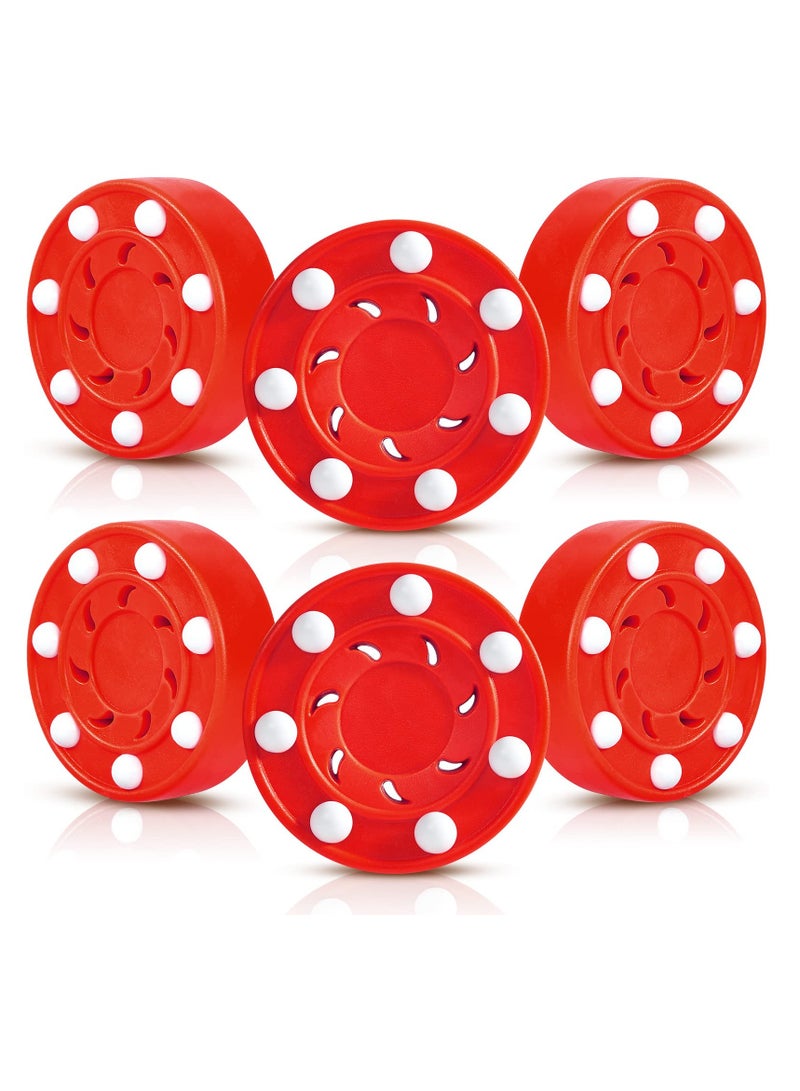 SYOSI Roller Hockey Puck Street Hockey Puck Official Game Puck Multifunctional Hockey Balls Novelty Indoor Hockey Set for Indoor and Outdoor Sport Dry Land Hockey Balls for Practicing Training Activities - Image 1