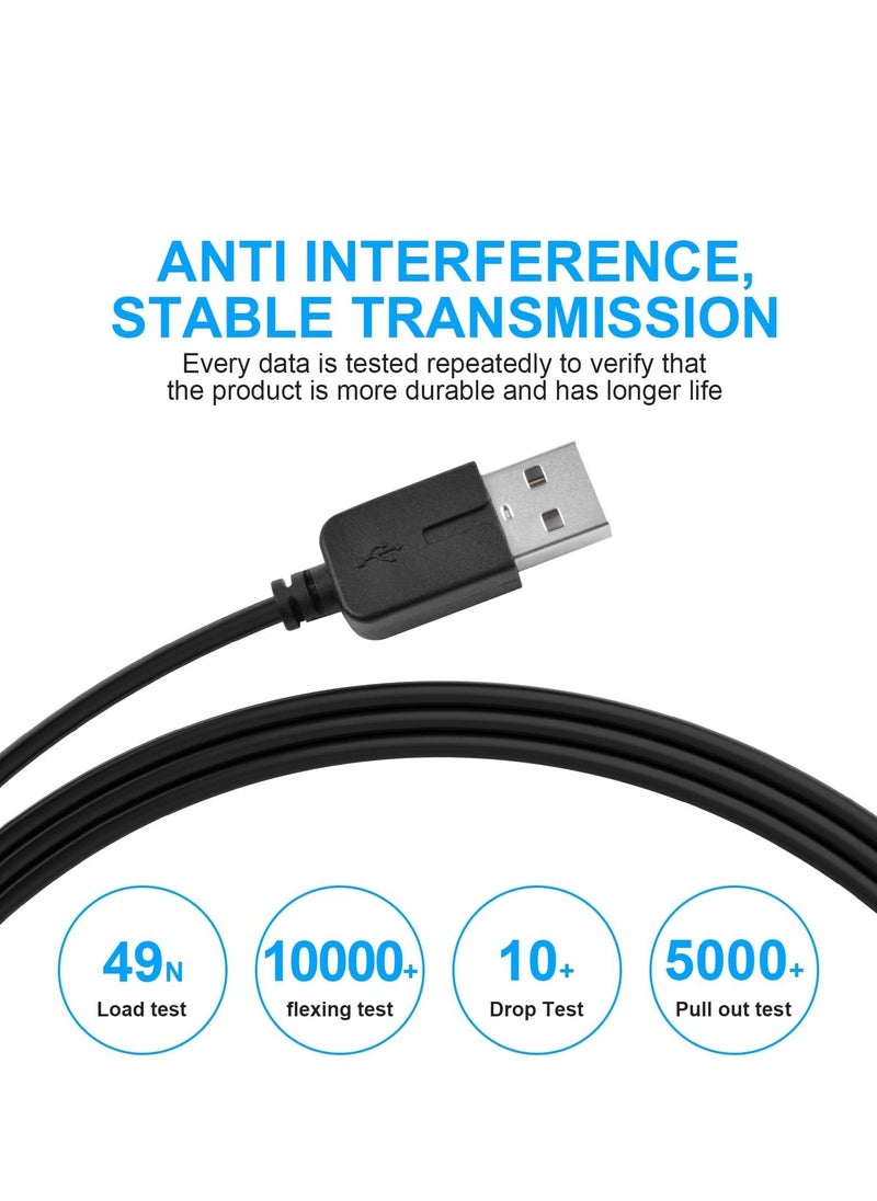 Generic - 2 in 1 USB 2.0 Data Sync Transfer and Power Charger Cable Cord Compatible Sony PSP Go Charger Cable/Data and Charging Cable Fit for PSP Go (3.3FT/100CM) - Image 1