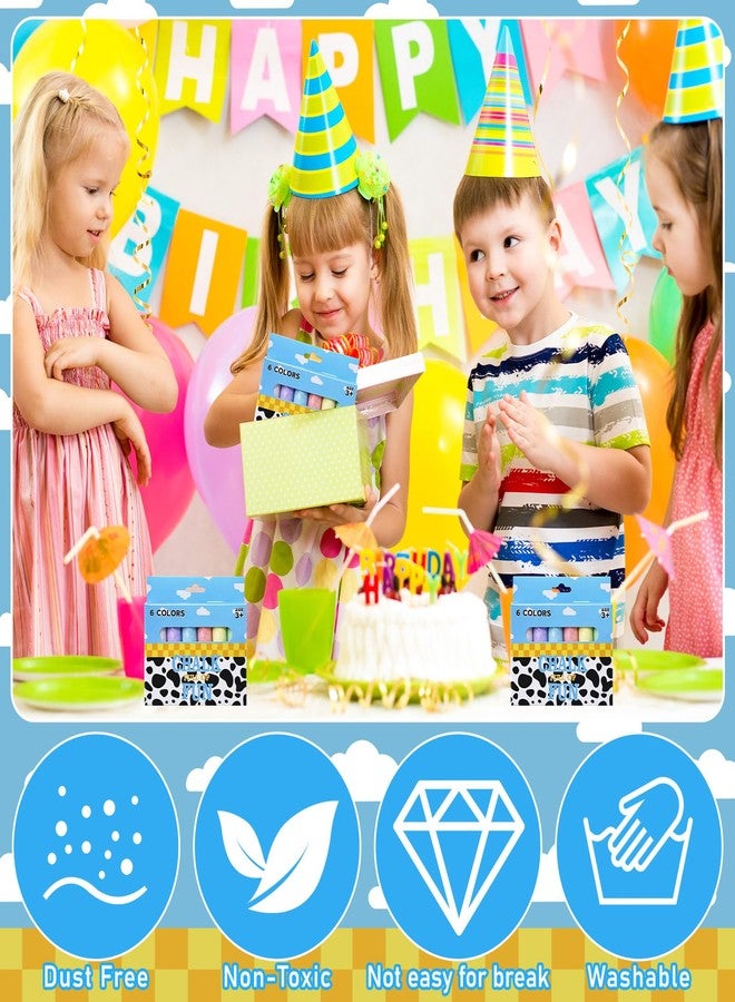 Tinlade 12 Packs Cartoon Story Party Favors Sidewalk Chalk Set Washable Chalks Bulk for Kids Outdoor Activities Toys Goodie Bags Stuffers Party Games, Classroom Rewards Carnival Prizes - Image 4