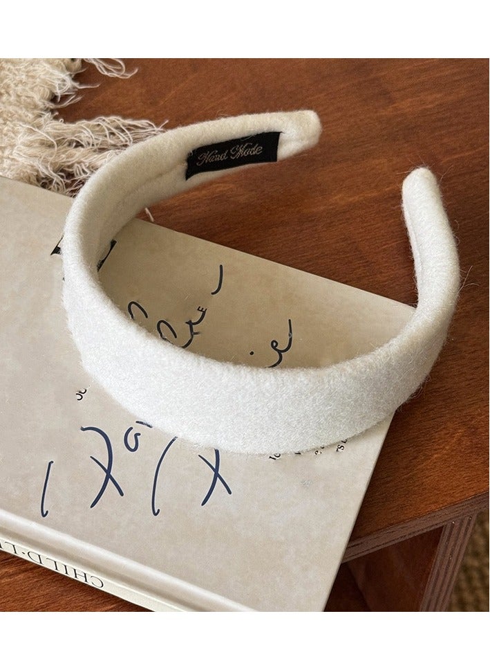 Loquat Simple Temperament Wide Edge Headband