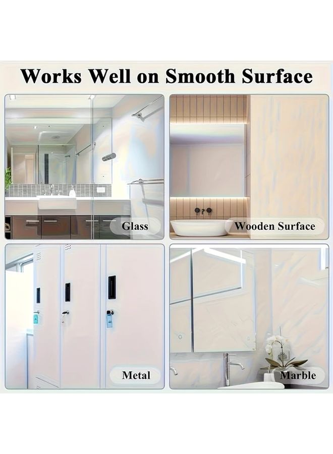 Heavy Duty Adhesive Hooks 4pcs No Drill Bathroom Kitchen Wall Organizer - Image 4