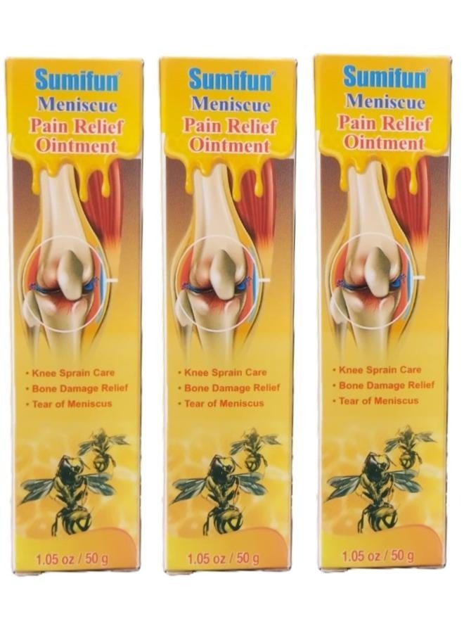 Sumifun 3Pcs sumifun meniscus pain relief ointment 50 Gram - Image 1