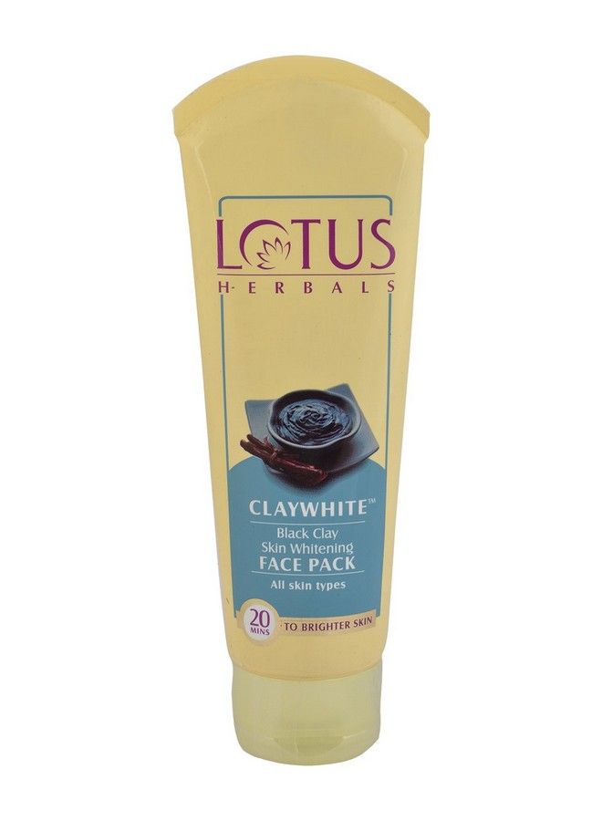 LOTUS HERBALS Face Pack Clay White 120G Pack  - Image 2