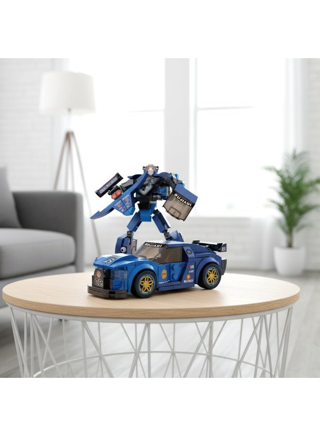 ThinkerPlace Cobalt Racer 2-in-1 Robot & Sports Car (229 Pieces) | Learn About Machines | Building Block Set for Kids Age 7+ | STEM Educational Toy | Build, Play & Learn | Science & Learning Toy - Image 2