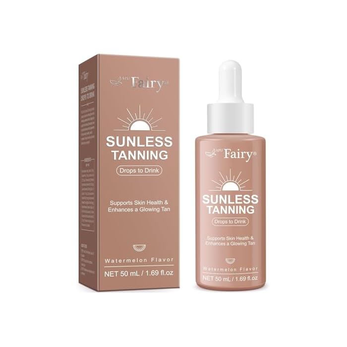 Tanning Drops to Drink - Sunless Tanning Drops To Drink - Bronze Tanning for Face and Body, Promotes Healthy Skin, Suitable for All Skin Types 50ml