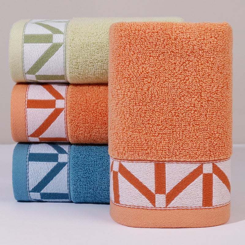Towel Cotton Class A Cotton Soft Absorbent Cotton Class A Household Polyester Cotton Adult Thickened Face Towel Gaoyang County Factory - Image 1