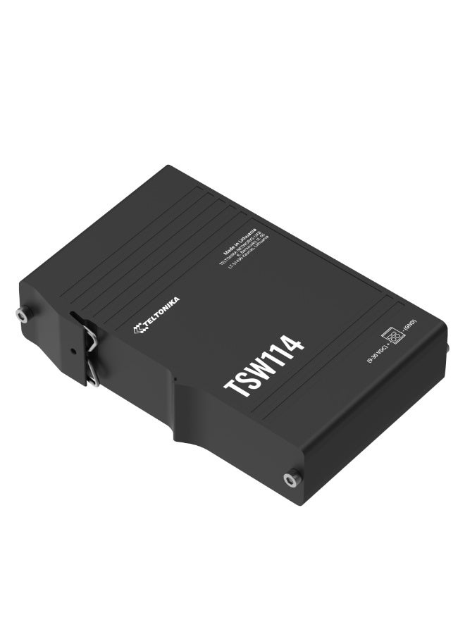 TELTONIKA 5 x ETH ports, 10/100/1000 Mbps, supports auto MDI/MDIX crossover [TSW114] Brand: Teltonika - Image 2