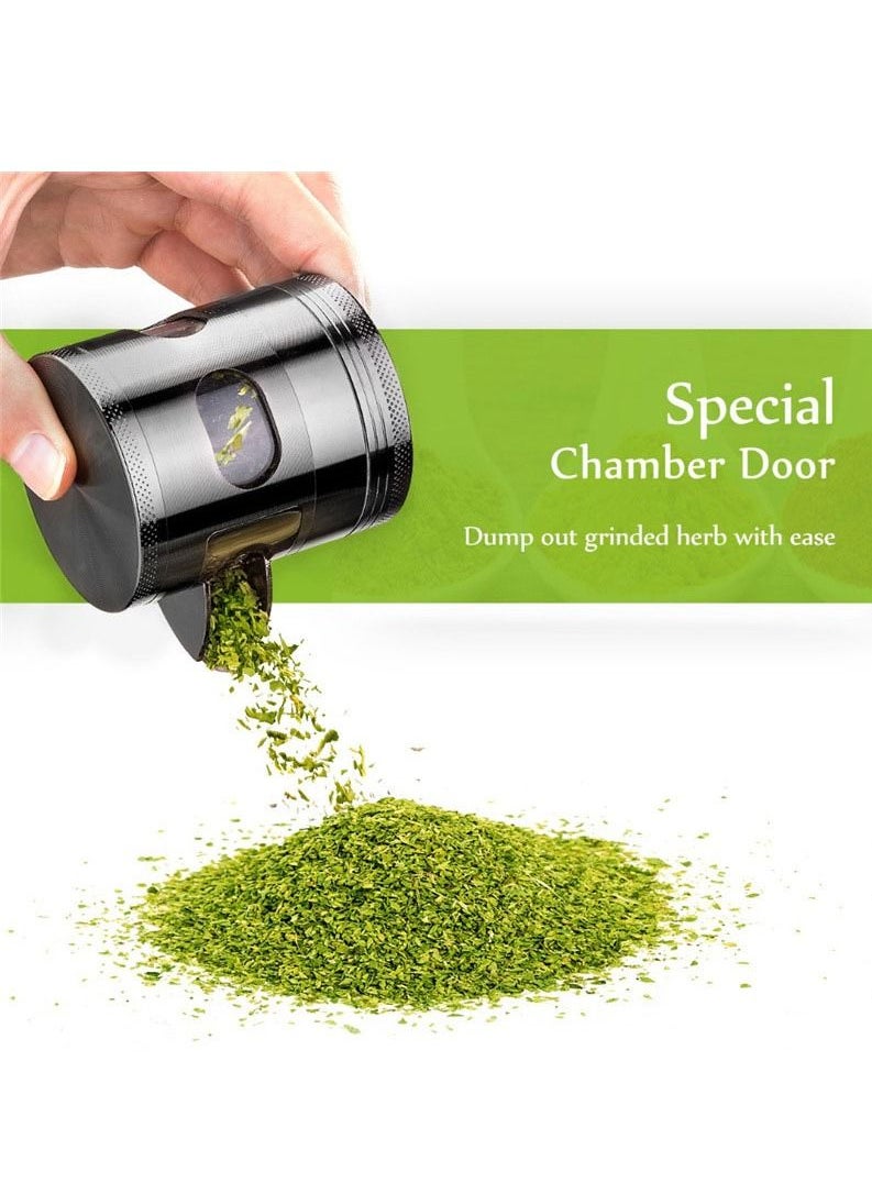 Generic - 60MM 4 Layer Spice Crusher With Magnetic Lid - Image 1