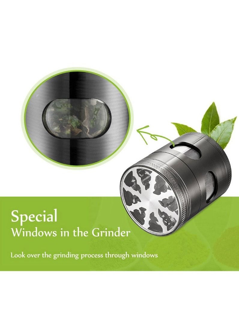 Generic - 60MM 4 Layer Spice Crusher With Magnetic Lid - Image 1