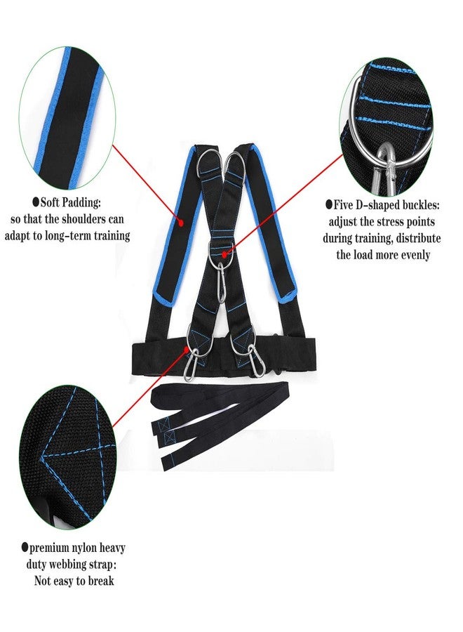 MOOCY Youth Sled Vest Harness,Tire Pulling Harness Workout Training Sled Vests Sports Training Harness for Small Women and Children - Image 3