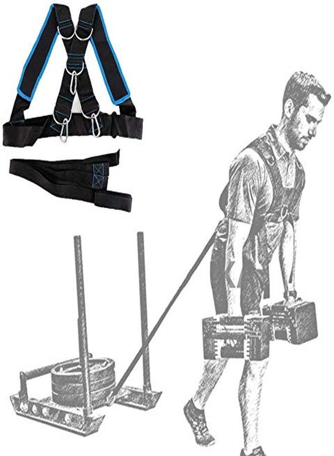 MOOCY Youth Sled Vest Harness,Tire Pulling Harness Workout Training Sled Vests Sports Training Harness for Small Women and Children - Image 5
