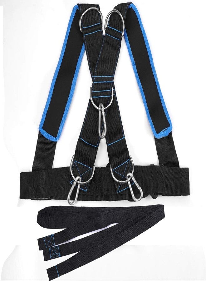 MOOCY Youth Sled Vest Harness,Tire Pulling Harness Workout Training Sled Vests Sports Training Harness for Small Women and Children - Image 1