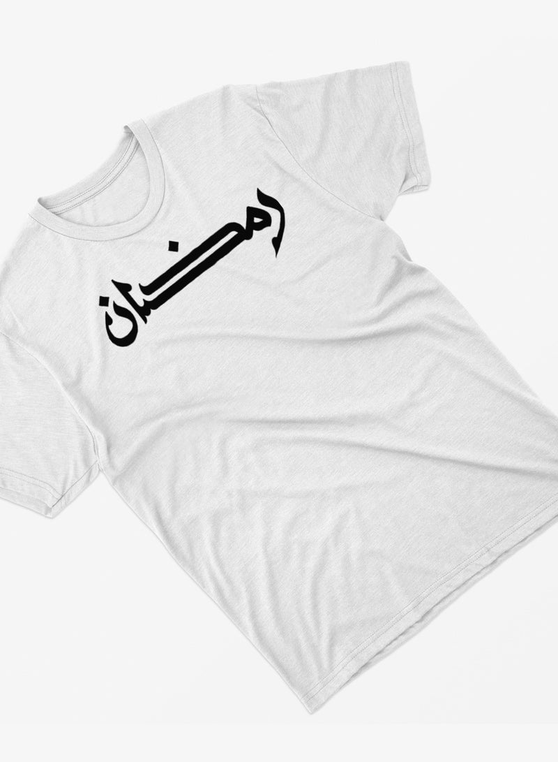 Fashion World Cotton T-shirt Printed with High-quality Ramadan  - Image 2