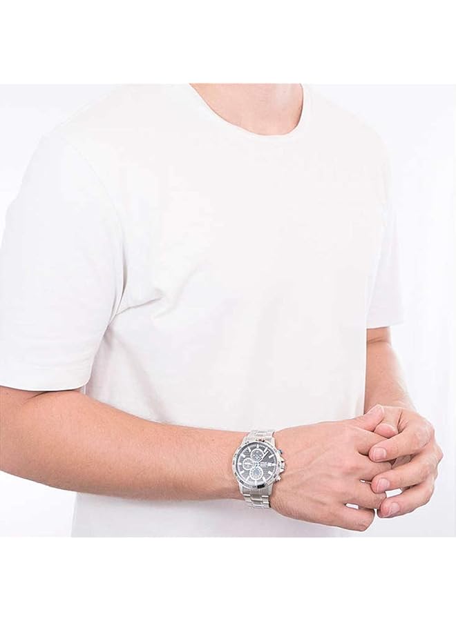 لوراس ساعة رياضية للرجال كوارتز أنالوج بسوار من الفولاذ المقاوم للصدأ Rm305Gx9 - Image 3