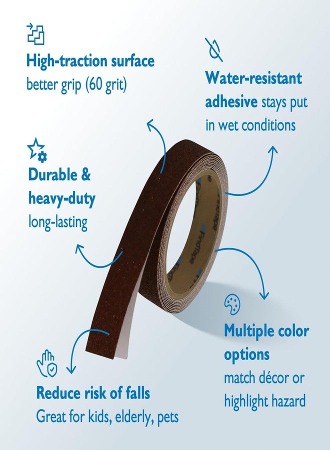 FindTape AST-35 Anti-Slip Non-Skid Tape, 1 in. x 10 ft. (Dark Brown) - Image 3