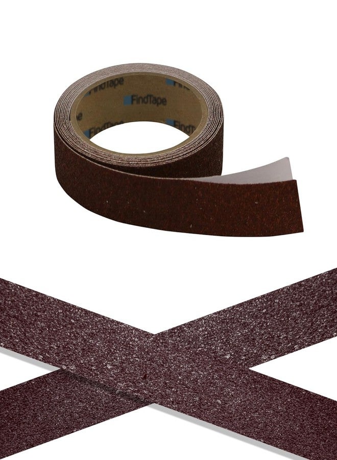 FindTape AST-35 Anti-Slip Non-Skid Tape, 1 in. x 10 ft. (Dark Brown) - Image 1