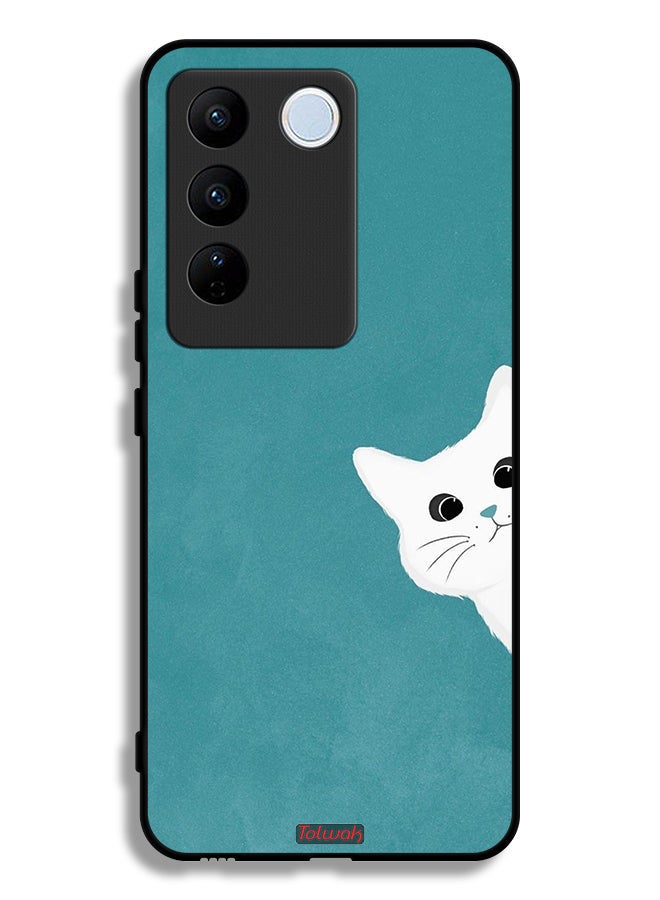 Tolwak Vivo S16e Protective Case Cover Cat Appearing - Image 1