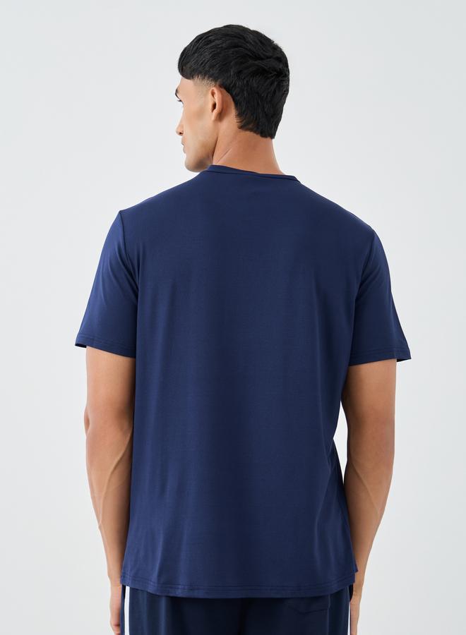 Take Two Graphic Print Round Neck Regular Fit T-Shirt - Image 4