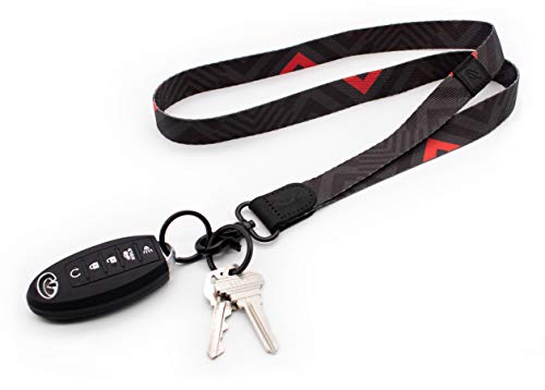 POCKT Lanyard for Keys Neck Lanyard Key Chain Holder for Men and Women - Cool Neck Lanyards for Keys, Wallets and ID Badge Holders | Chevron - Image 2