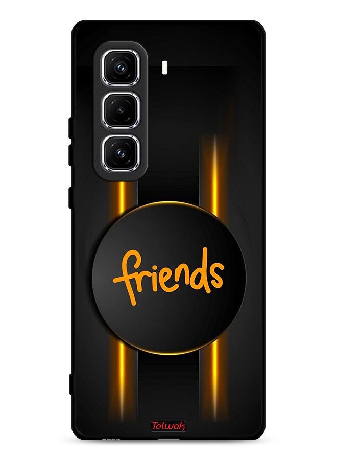 Tolwak Infinix Hot 50 Pro Plus 4G Protective Case Cover Friends  - Image 1