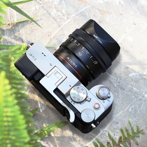 Haoge LH-S245N Bayonet Square Metal Lens Hood for Sony FE 50mm F2.5 G FE 40mm F2.5 G FE 24mm F2.8 G Lens Shade with Cap - Image 3