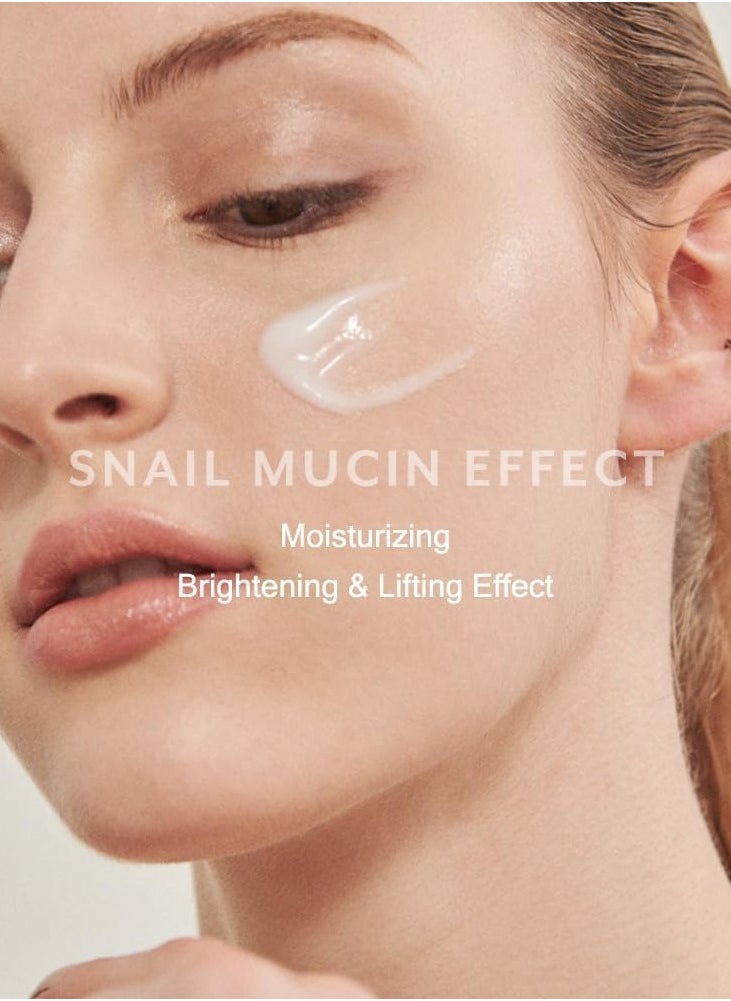 MIZON - SNAIL REPAIR EYE CREAM 25ml Korean Skincare Regenerating Eye Cream Anti Aging and Dark Circle Treatment Radiance and Firmness Snail Secretion Extract - Image 1