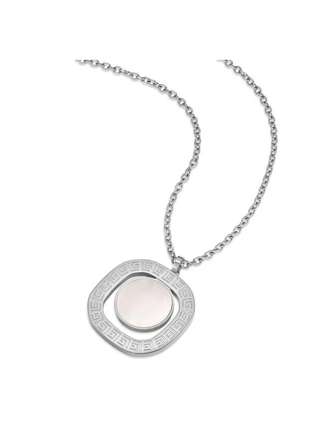 غاي لاروش Kim Stainless Steel Pendant Necklace for Women