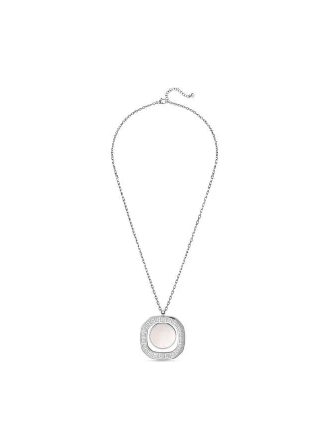 غاي لاروش Kim Stainless Steel Pendant Necklace for Women