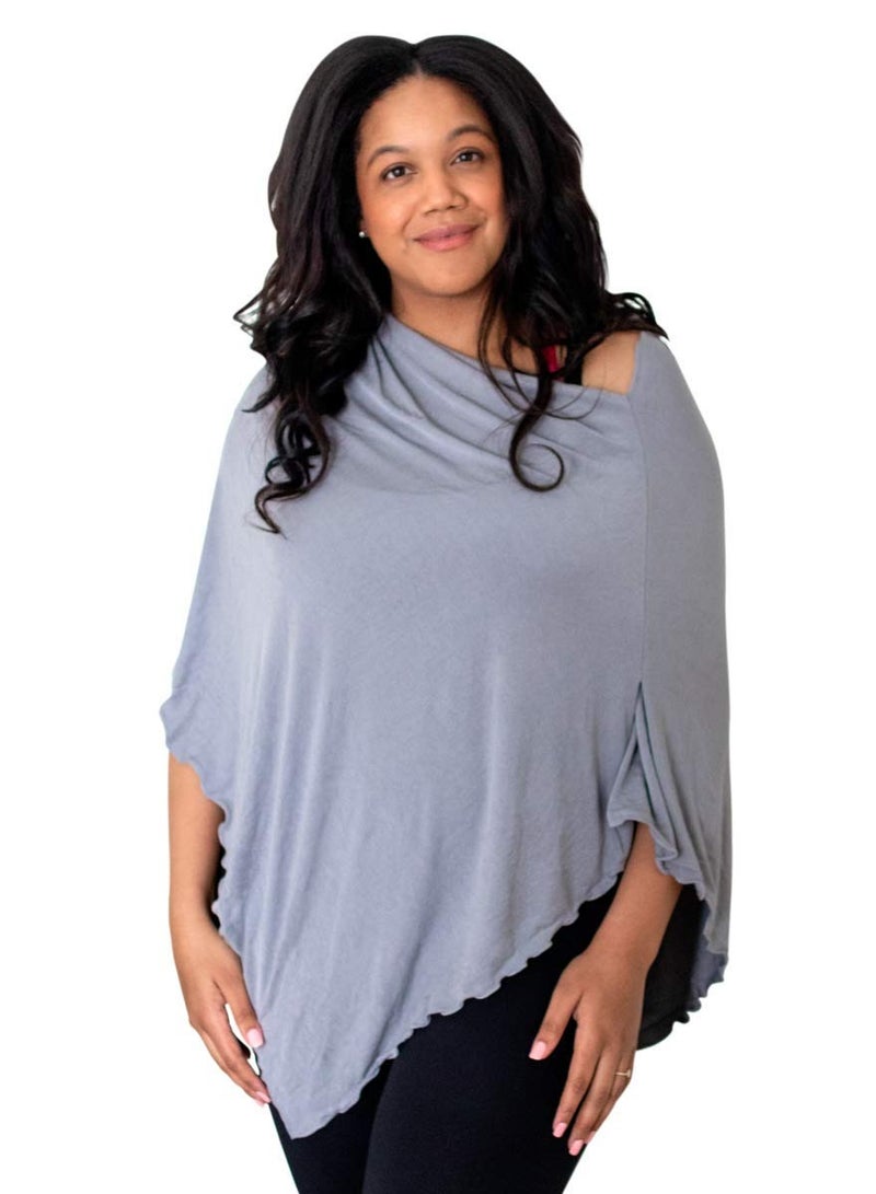 Moro Moro Adjustable Nursing Cover with Buttons – 360° Full Coverage, Ultra-Soft & Breathable - Image 2