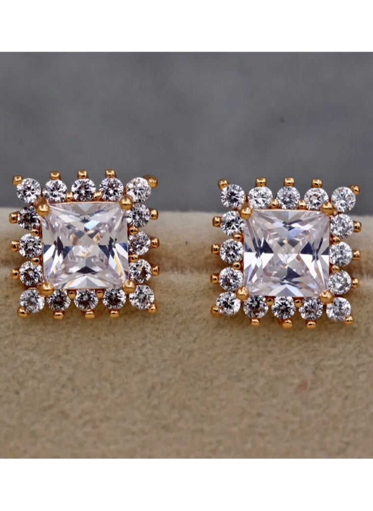 NOON'S UP - Elegant 18K Gold Plated Earrings - Image 1