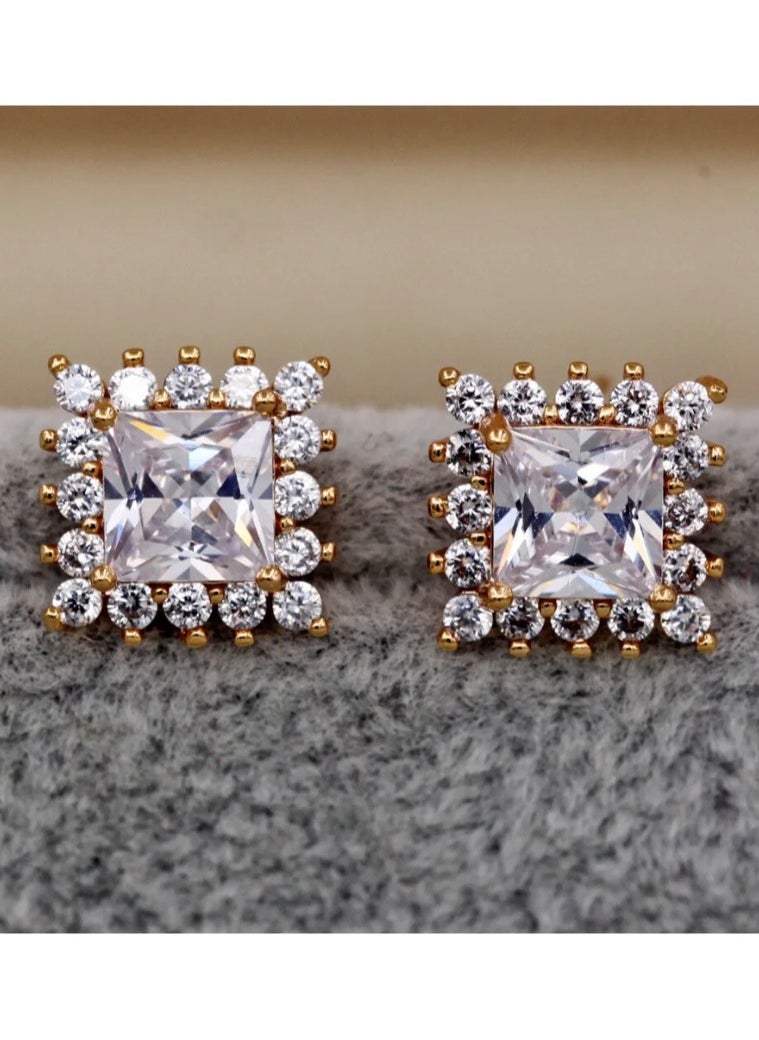 NOON'S UP - Elegant 18K Gold Plated Earrings - Image 1