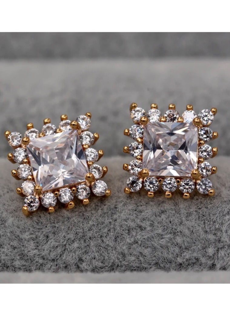 NOON'S UP - Elegant 18K Gold Plated Earrings - Image 1