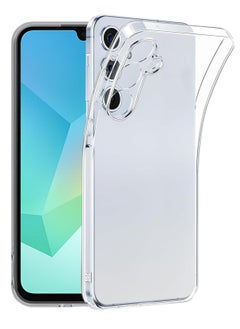 Generic Samsung Galaxy A16 5G Clear Cover Case soft TPU Transparent Silicone Rubber Back Protective Case shock Absorbent Reinforced Corner for Samsung Galaxy A16 5G Clear (Clear)  - Image 1