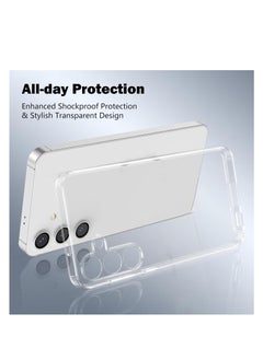 Generic Samsung Galaxy A16 5G Clear Cover Case soft TPU Transparent Silicone Rubber Back Protective Case shock Absorbent Reinforced Corner for Samsung Galaxy A16 5G Clear (Clear)  - Image 2