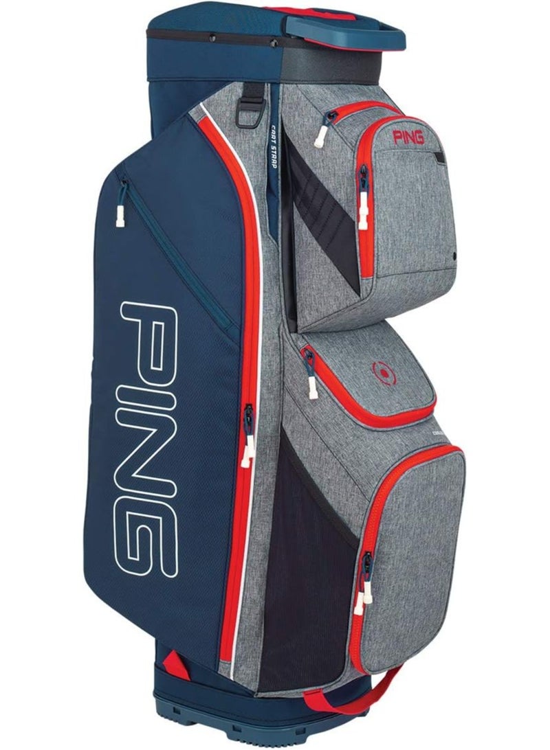 PING TRAVERSE 191 TROLLEY BAG-15 HETRD GRY/NVY/SRLET - Image 1