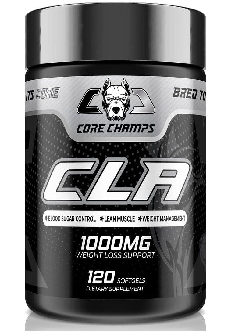CORE CHAMPS - Core Champs CLA 1000mg 120 softgels - Image 1
