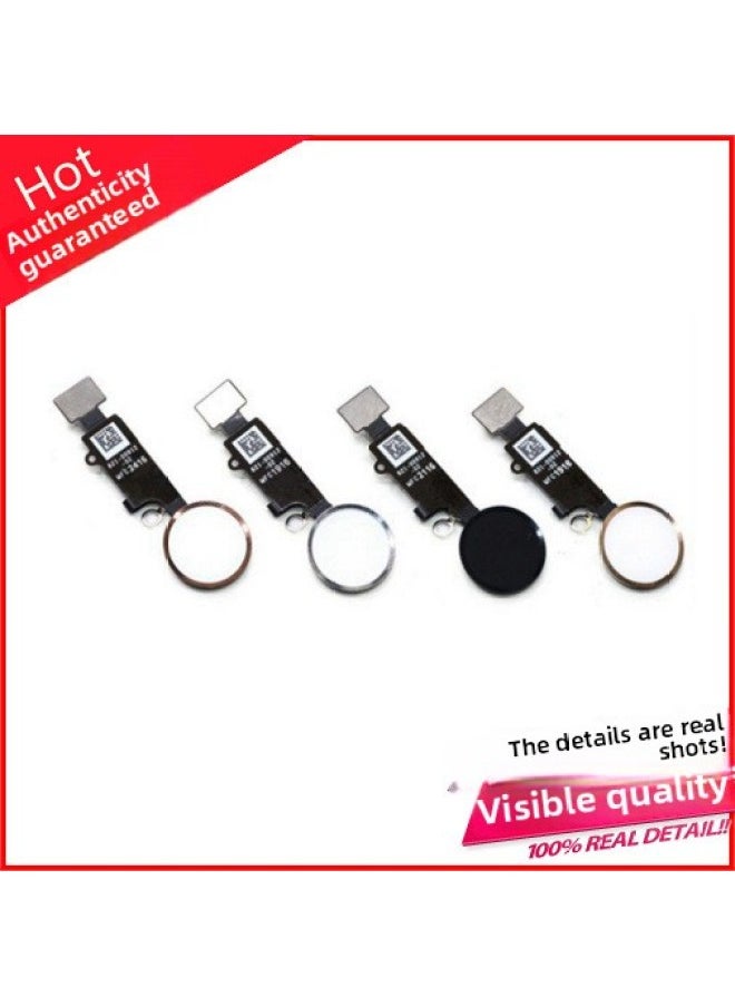 Generic Applicable To For AppleUniversal Button 7 Generation Return Key For Iphone8G 7plus Single Button 8plus Button Cable-Applicable Model:7th Generation/7p/8g/8p Button (gold)  - Image 1
